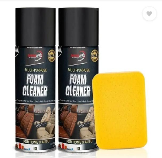 Multipurpose Foaming Car Interior And Exterior Cleaner Foam Spray (Pack of 2)